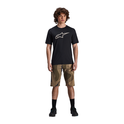 Trikot ALPINESTARS A-DURA ASTAR Kurzarm Schwarz