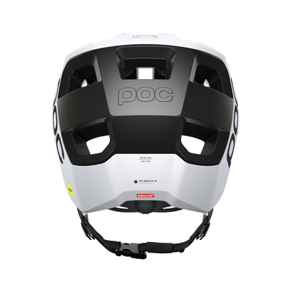 MTB-Helm POC KORTAL RACE MIPS Weiß/Schwarz Matt