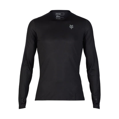 FOX FLEXAIR ASCENT Langarm-Trikot Schwarz