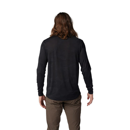 Trikot FOX RANGER TRU DRI Langarm Schwarz