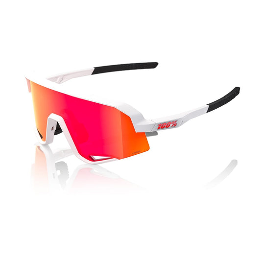 100% SLENDALE SOFT Brille Weiß Hipper Spiegel Rot