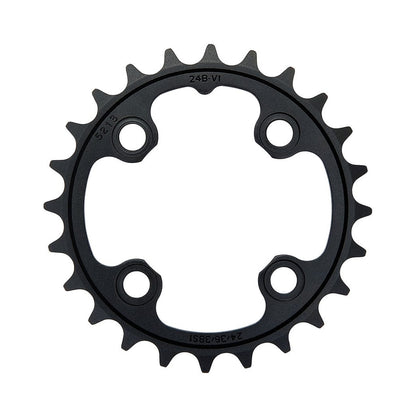 TRUVATIV MTB V1 Innenkettenblatt, 9-/10-fach, 4-Loch, 64 mm — Ansicht des Kettenblatts auf weißem Hintergrund
