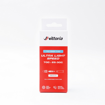 Schlauch VITTORIA ULTRA LIGHT SPEED 700x25/30c TPU Presta