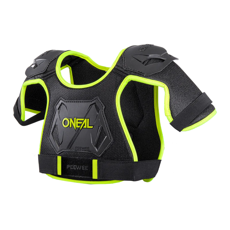 Plastron O'NEAL PEEWEE Junior Jaune Fluo
