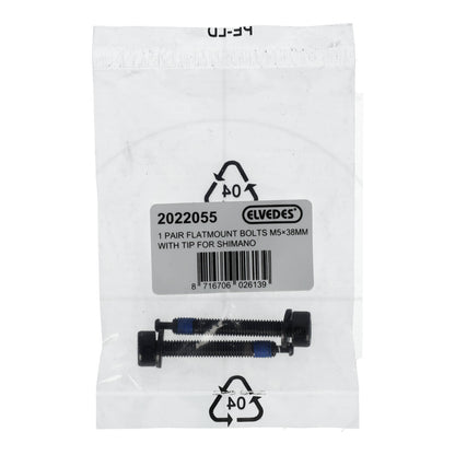 Befestigungsschraube Hinterer Bremssattel ELVEDES FM Shimano M5x38 Typ C