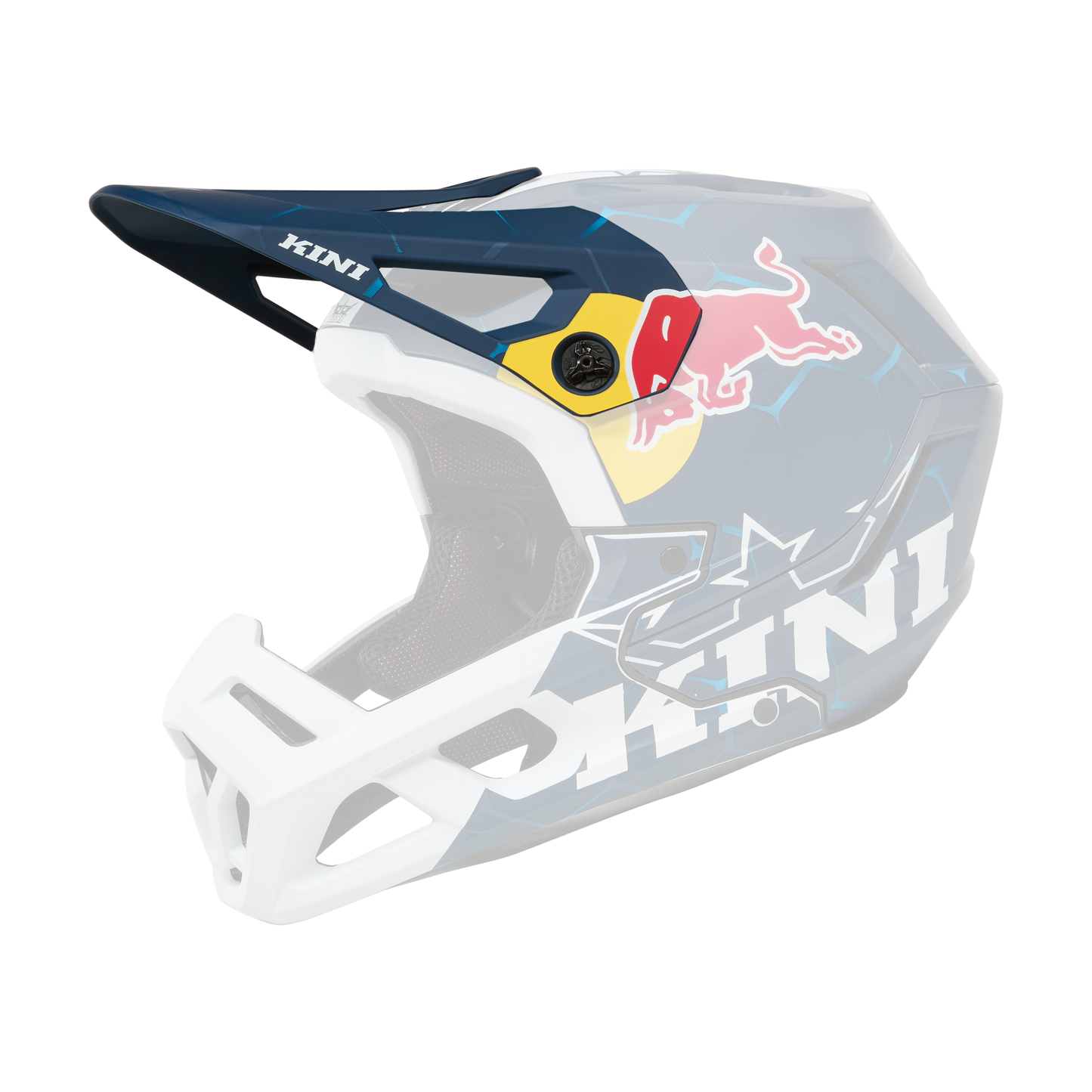 Casque VTT O'NEAL EC KINI RED BULL 1.0 Blanc/Bleu