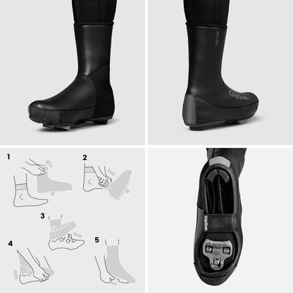 Couvre-Chaussures GRIPGRAB ARTIC 2 WATERPROOF ROAD Noir