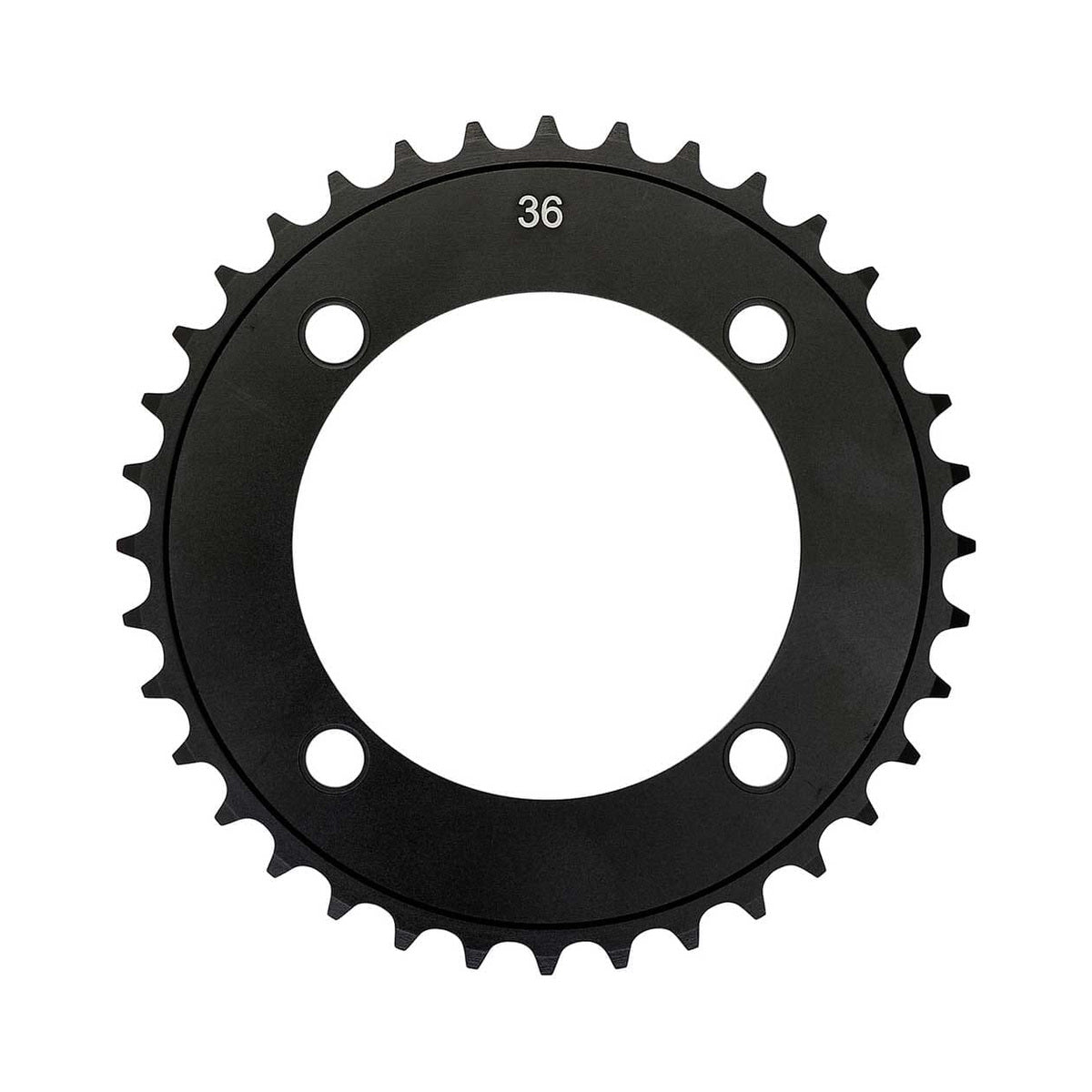 TRUVATIV SS / DH Kettenblatt für Einfachantrieb, 8-/9-fach, 4-Loch, 104 mm — Ansicht des Kettenblatts auf weißem Hintergrund