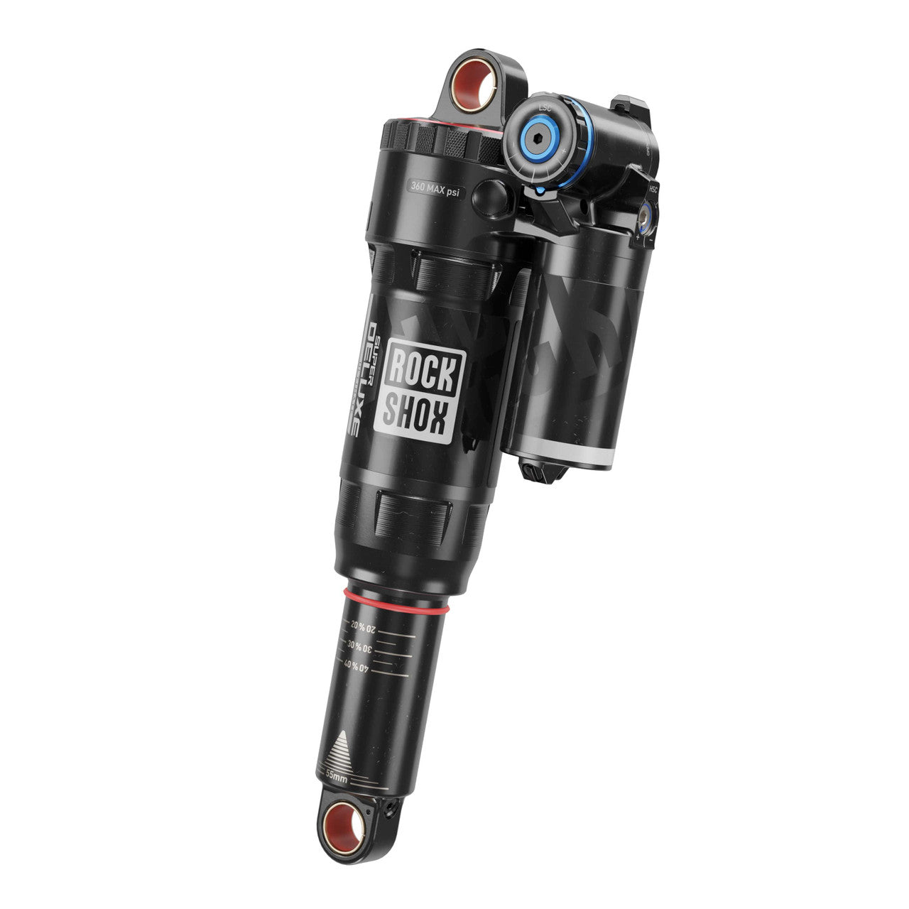 Stoßdämpfer ROCKSHOX SUPER DELUXE ULTIMATE RC2T HBO DEBONAIR+ Linear XL auf Lager für Santa Cruz