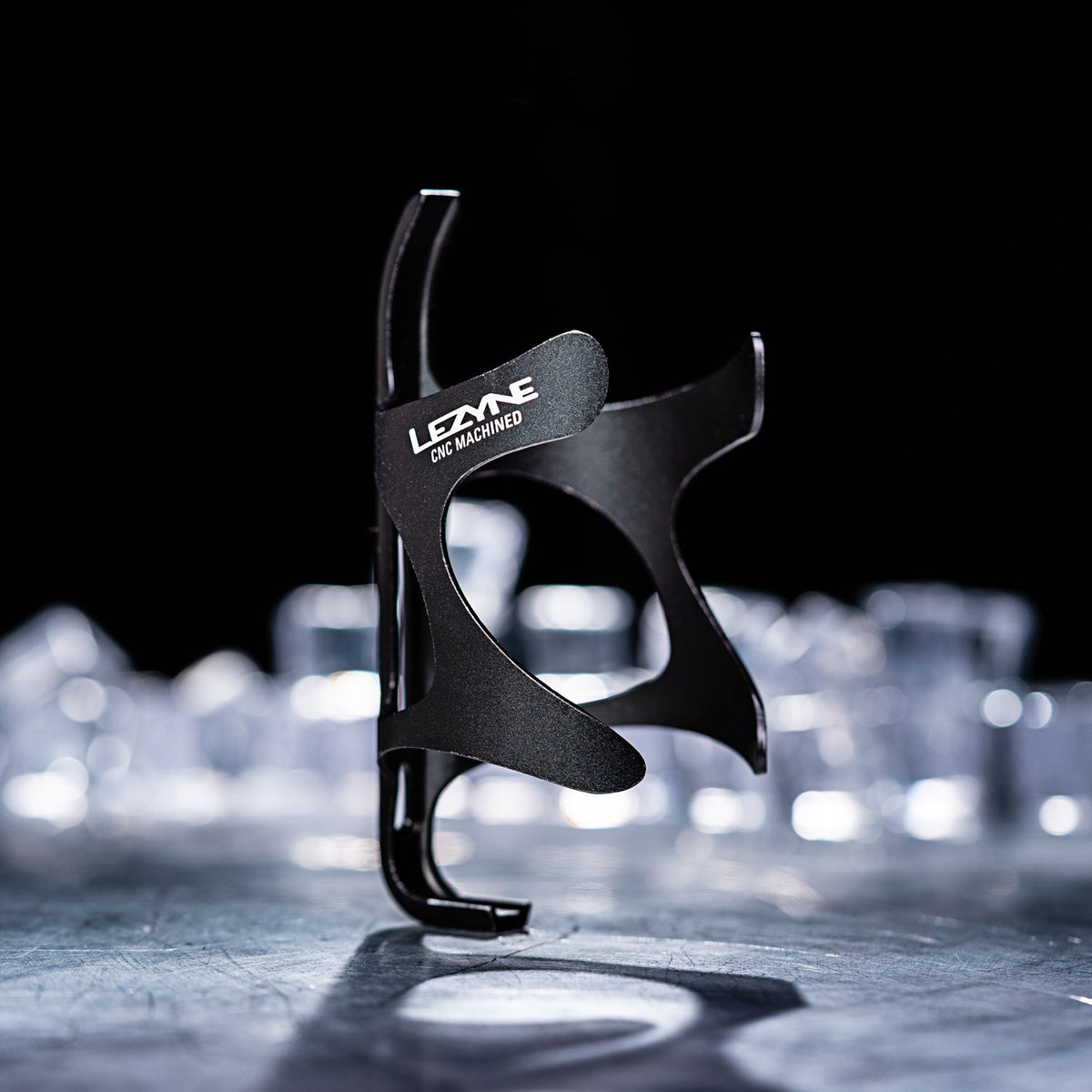 LEZYNE CNC ALLOY CAGE Flaschenhalter Schwarz