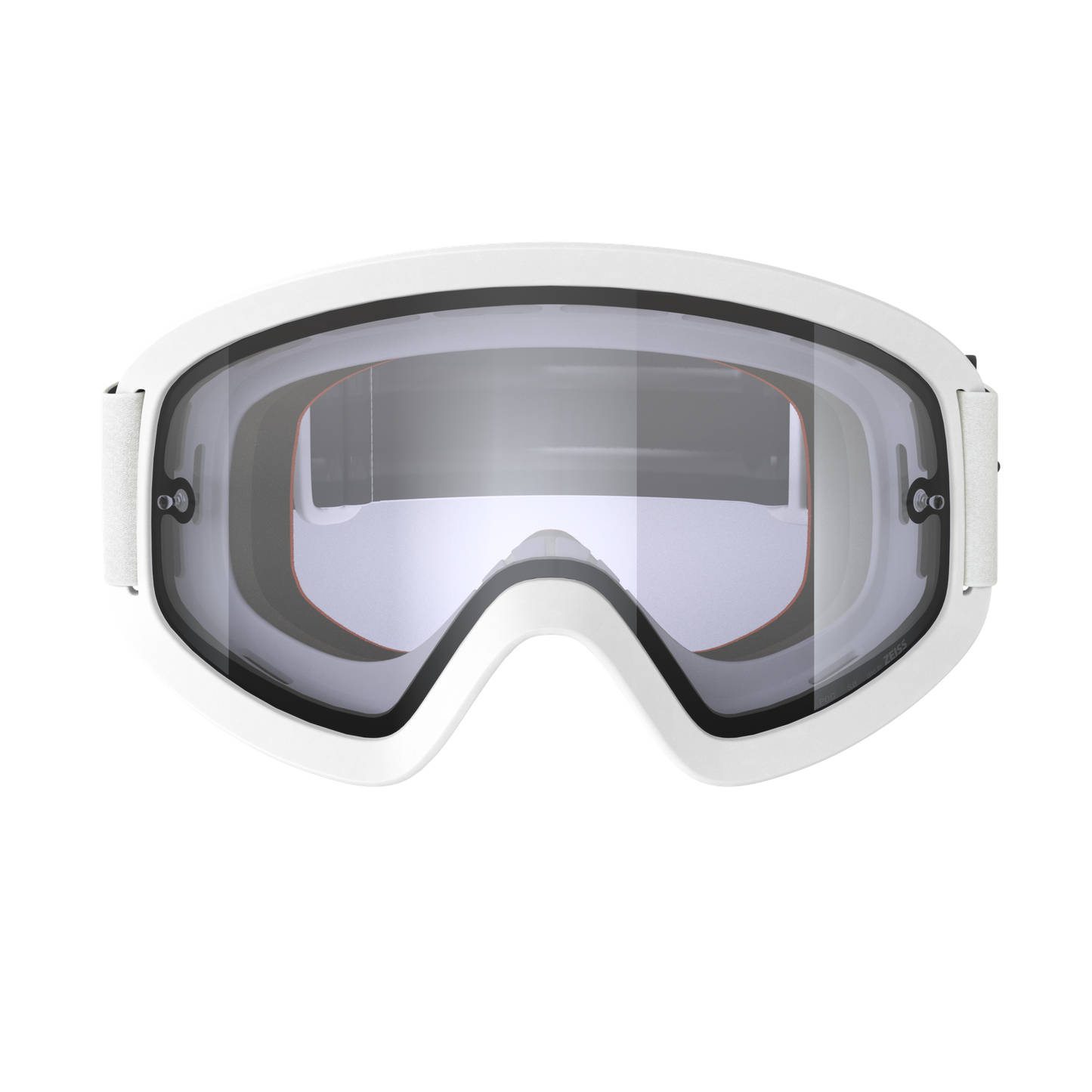 Maske POC ORA DH Weiß Transparenter Schirm