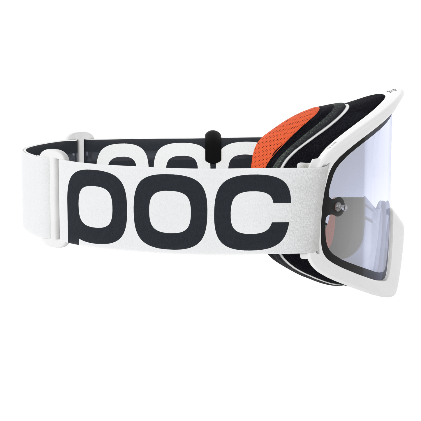 Maske POC ORA DH Weiß Transparenter Schirm