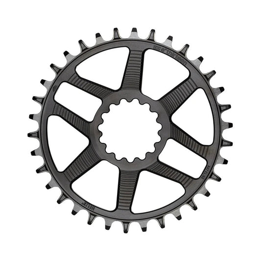 Plateau Mono E-THIRTEEN HELIX RACE 11/12V Direct Mount Boost/SuperBoost 52/55mm — vue du plateau sur fond blanc