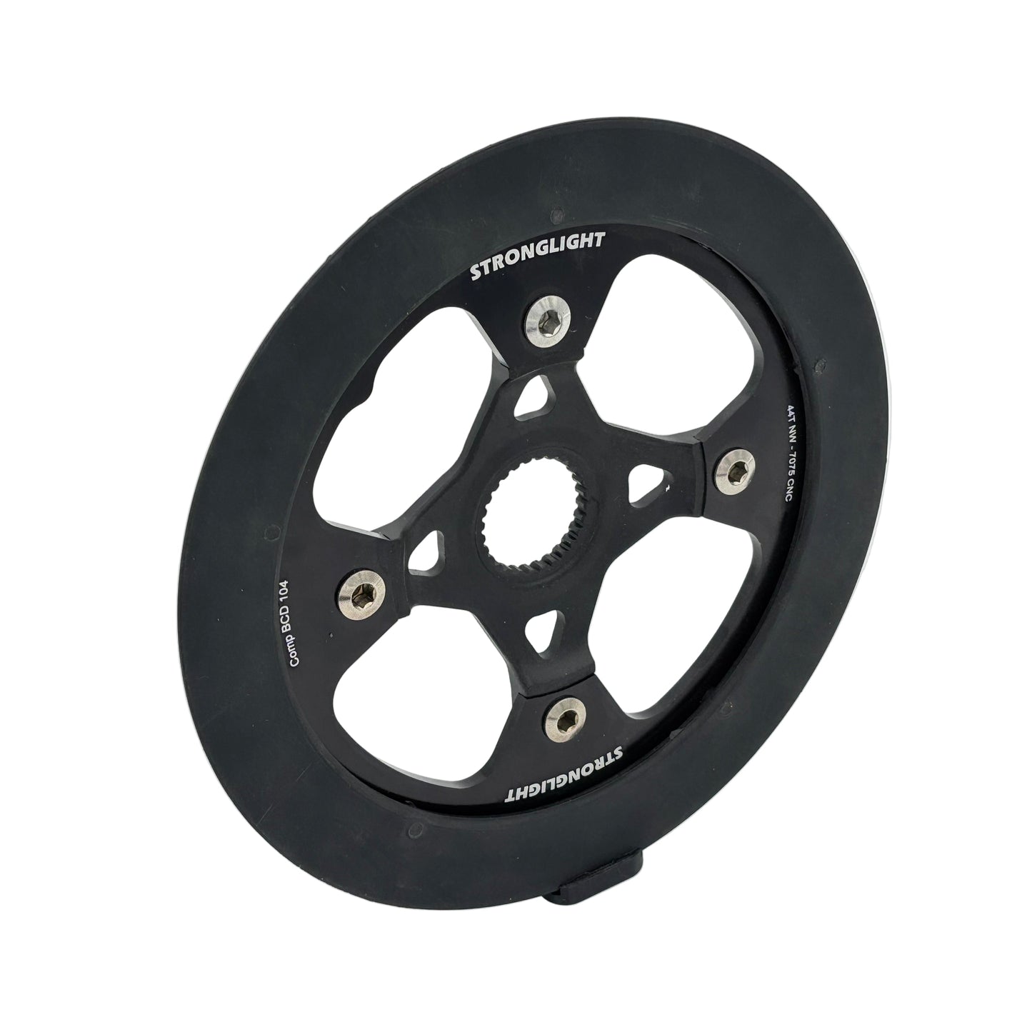 Plateau Mono STRONGLIGHT BOSCH GEN4 12V (Déport 50mm) avec Bash
