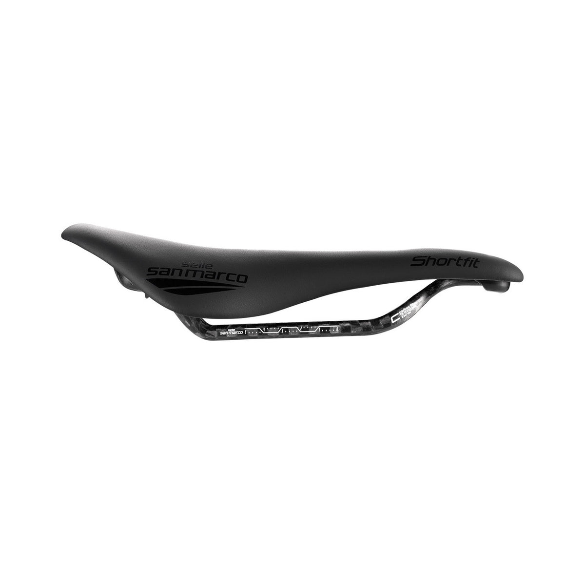 SAN MARCO Shortfit 130 Carbon FX S3 Sattel – Seitenansicht
