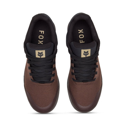 Chaussures VTT FOX UNION CANVAS FLAT Marron