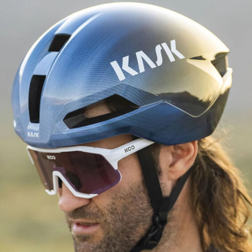 KASK NIRVANA Rennradhelm, blau