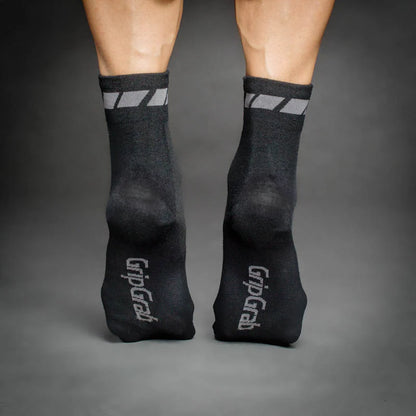 Chaussettes GRIPGRAB MERINO REGALAR Noir (x3)