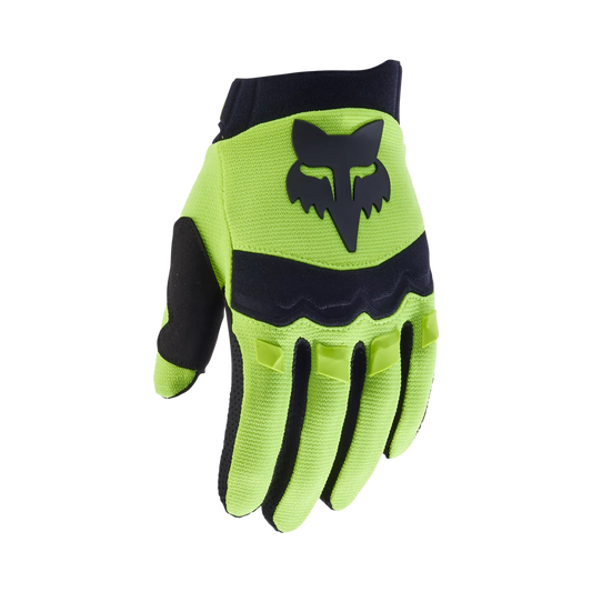 FOX DIRTPAW Juniorhandschuhe Fluoreszierend gelb