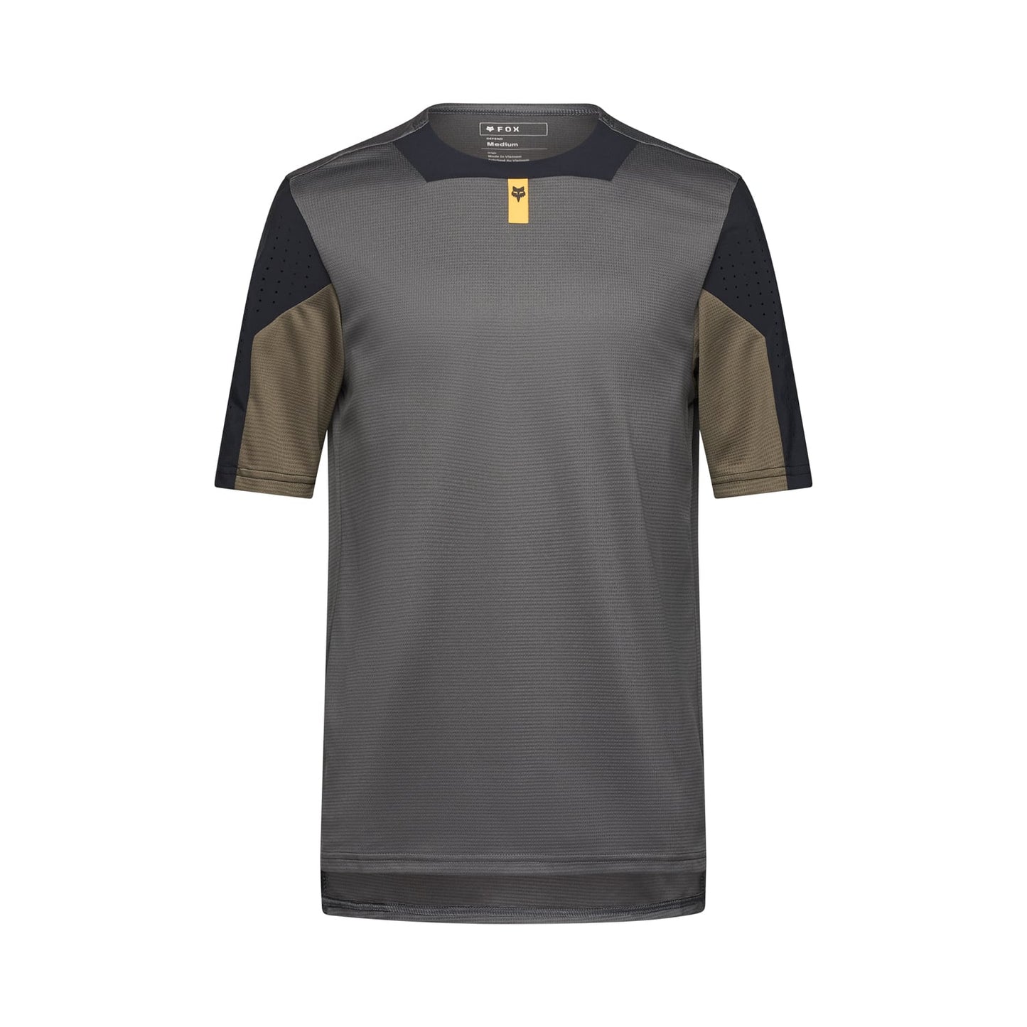 Maillot FOX DEFEND Manches Courtes Noir 2025