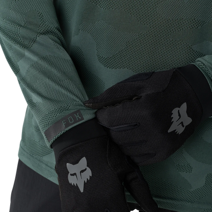 Maillot FOX RANGER TRU DRI Manches Longues Vert Sauge