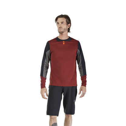 Trikot FOX DEFEND Lange Ärmel Bordeaux