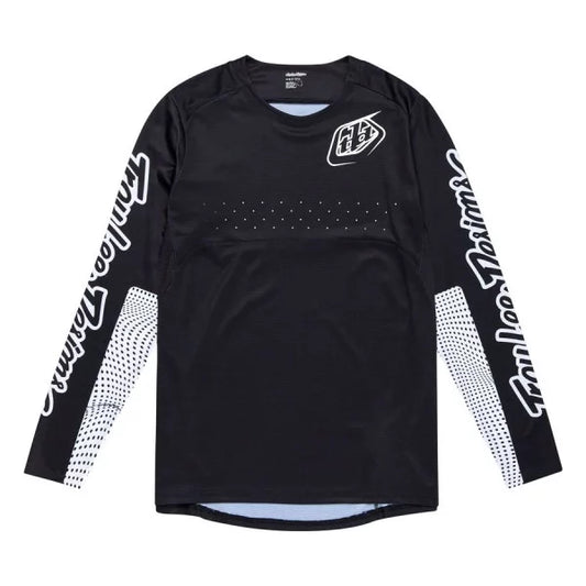 Maillot TROY LEE DESIGNS SPRINT Manches Longues Noir