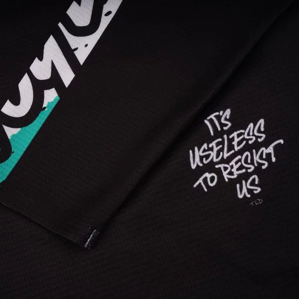 Maillot TROY LEE DESIGNS SPRINT FULL PULL Junior Manches Longues Noir