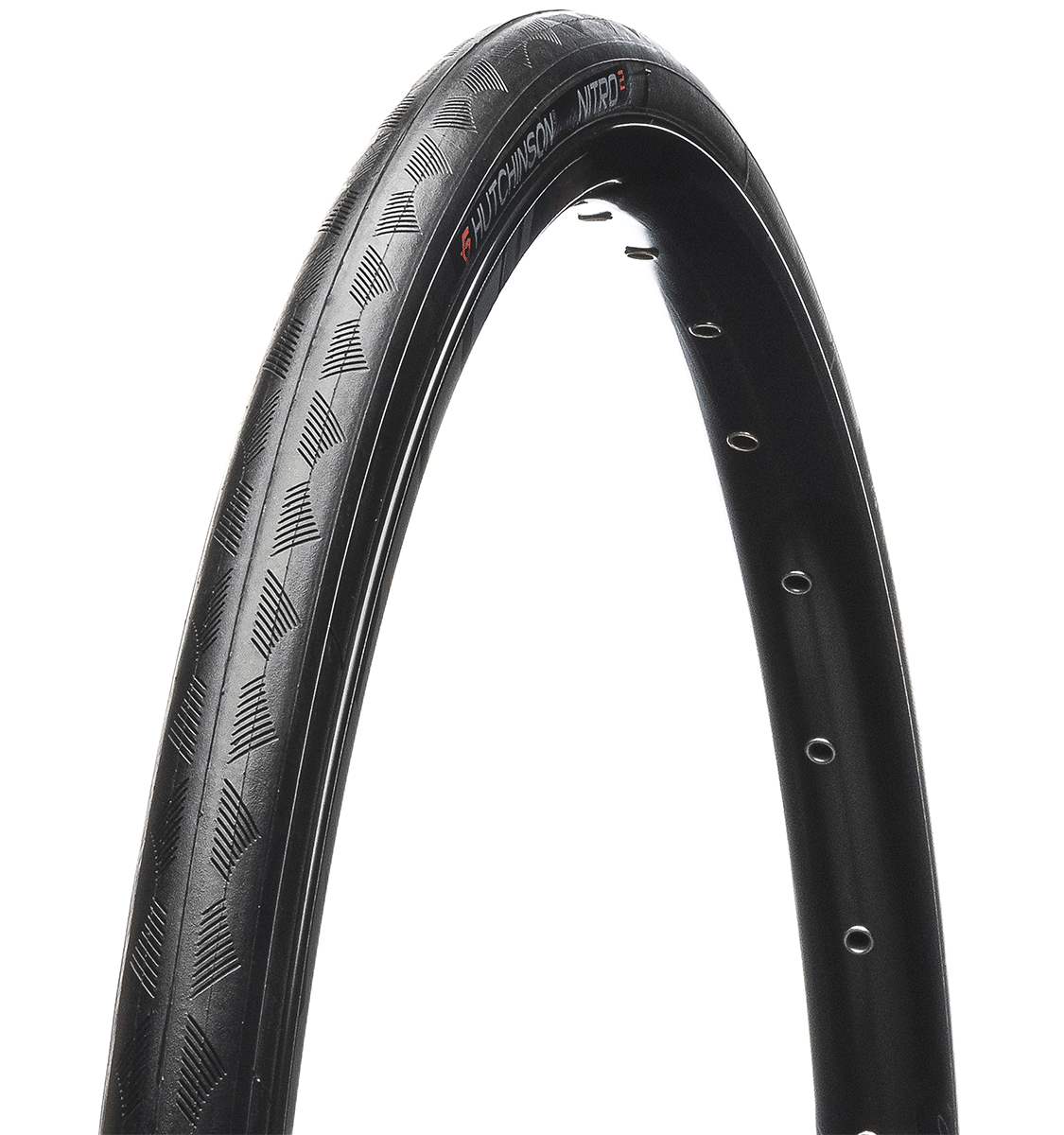 Pneu HUTCHINSON NITRO 2 700c Tubetype Noir