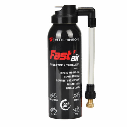 HUTCHINSON FAST'AIR Reifenpannen-Reparaturspray mit Schraubaufsatz 125 ml