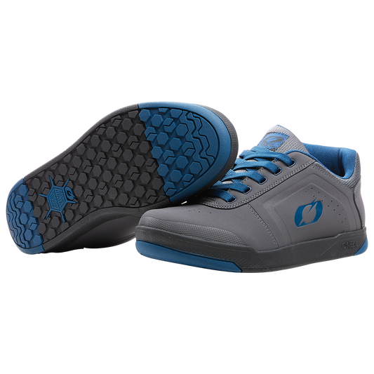 O'NEAL PINNED PRO FLAT MTB-Schuhe Grau/Blau