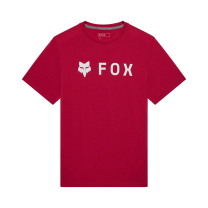 Technisches Kurzarm-T-Shirt FOX ABSOLUTE TRUDRI Cranberry