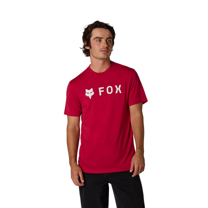 Technisches Kurzarm-T-Shirt FOX ABSOLUTE TRUDRI Cranberry