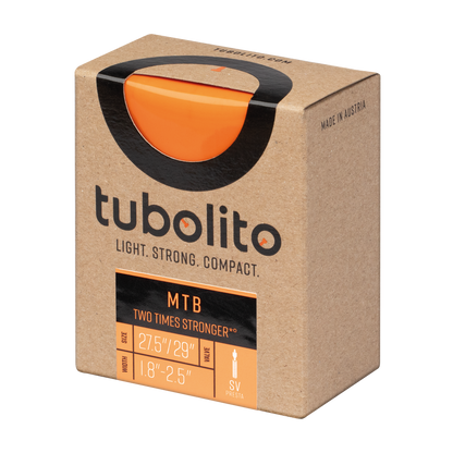 TUBOLITO TUBO Fahrradschlauch 27.5/29x1.80/2.50 mit 42-mm-Presta-Ventil