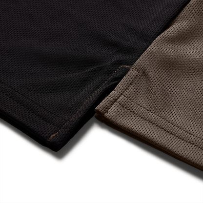 Maillot FOX RANGER WORDMARK Manches Courtes Brun Nutmeg