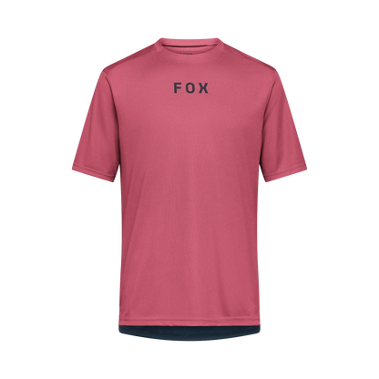 Maillot FOX RANGER WORDMARK Manches Courtes Berry