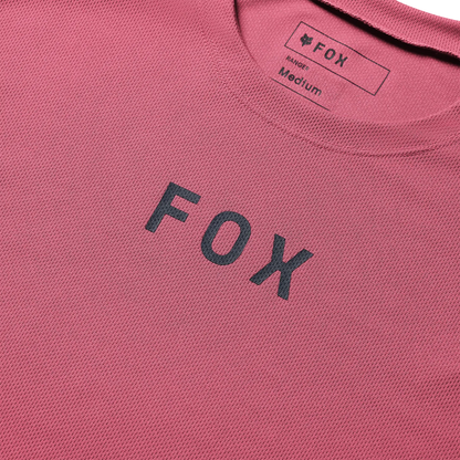 Maillot FOX RANGER WORDMARK Manches Courtes Berry