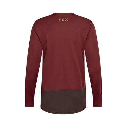 Trikot FOX RANGER FOX HEAD Langarm Bordeaux
