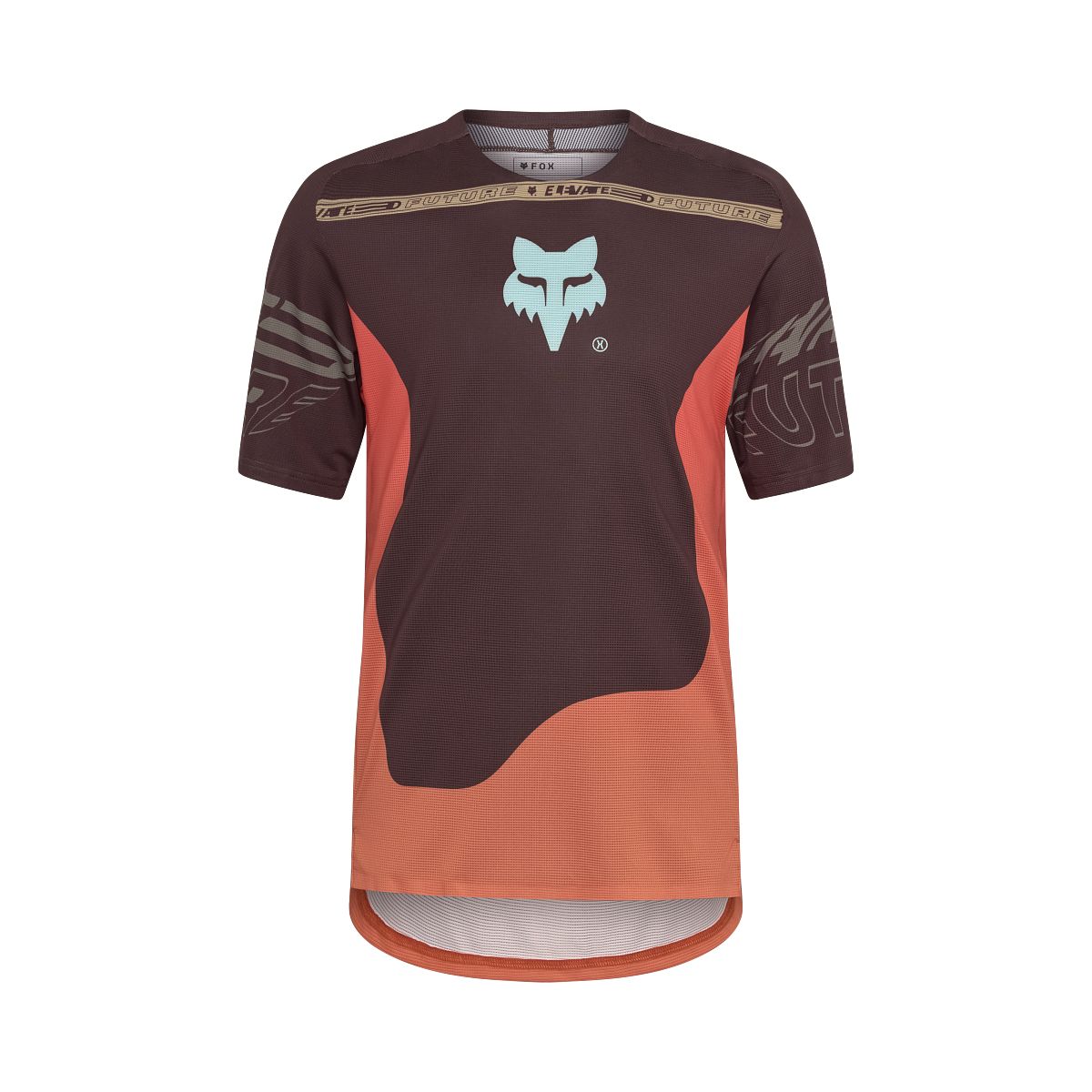 FOX FLEXAIR ELEVATED Trikot Kurzarm Braun/Orange
