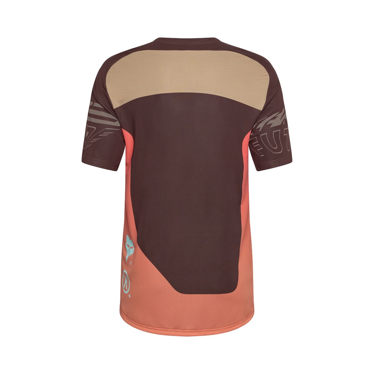FOX FLEXAIR ELEVATED Trikot Kurzarm Braun/Orange