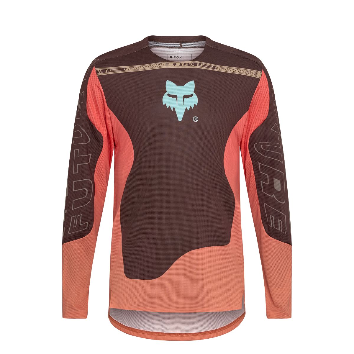 FOX FLEXAIR ELEVATED Trikot Langarm Braun/Orange