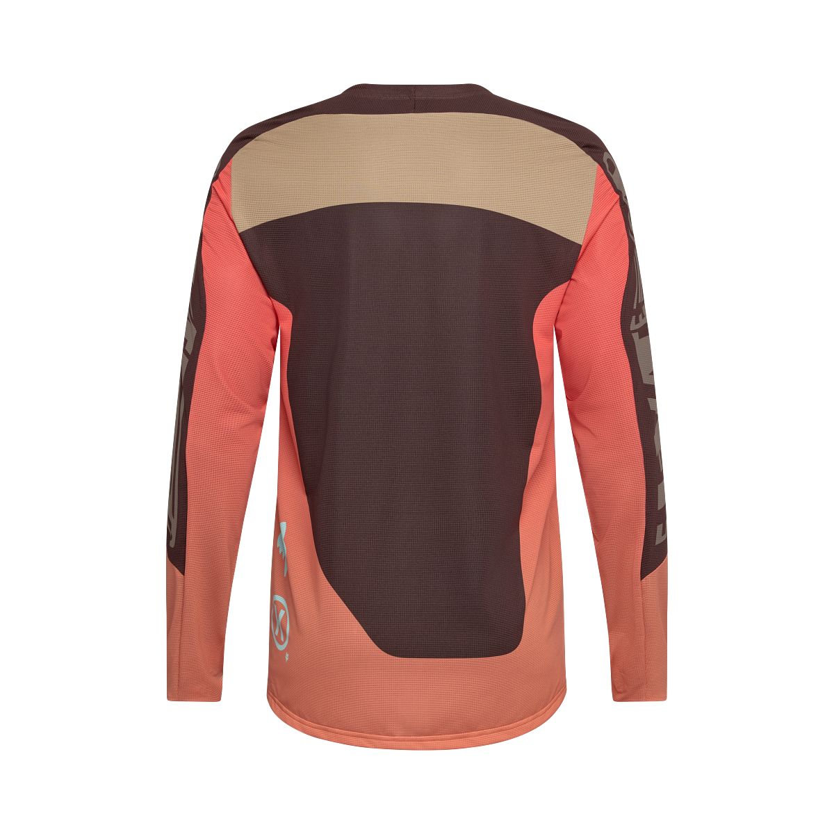 FOX FLEXAIR ELEVATED Trikot Langarm Braun/Orange