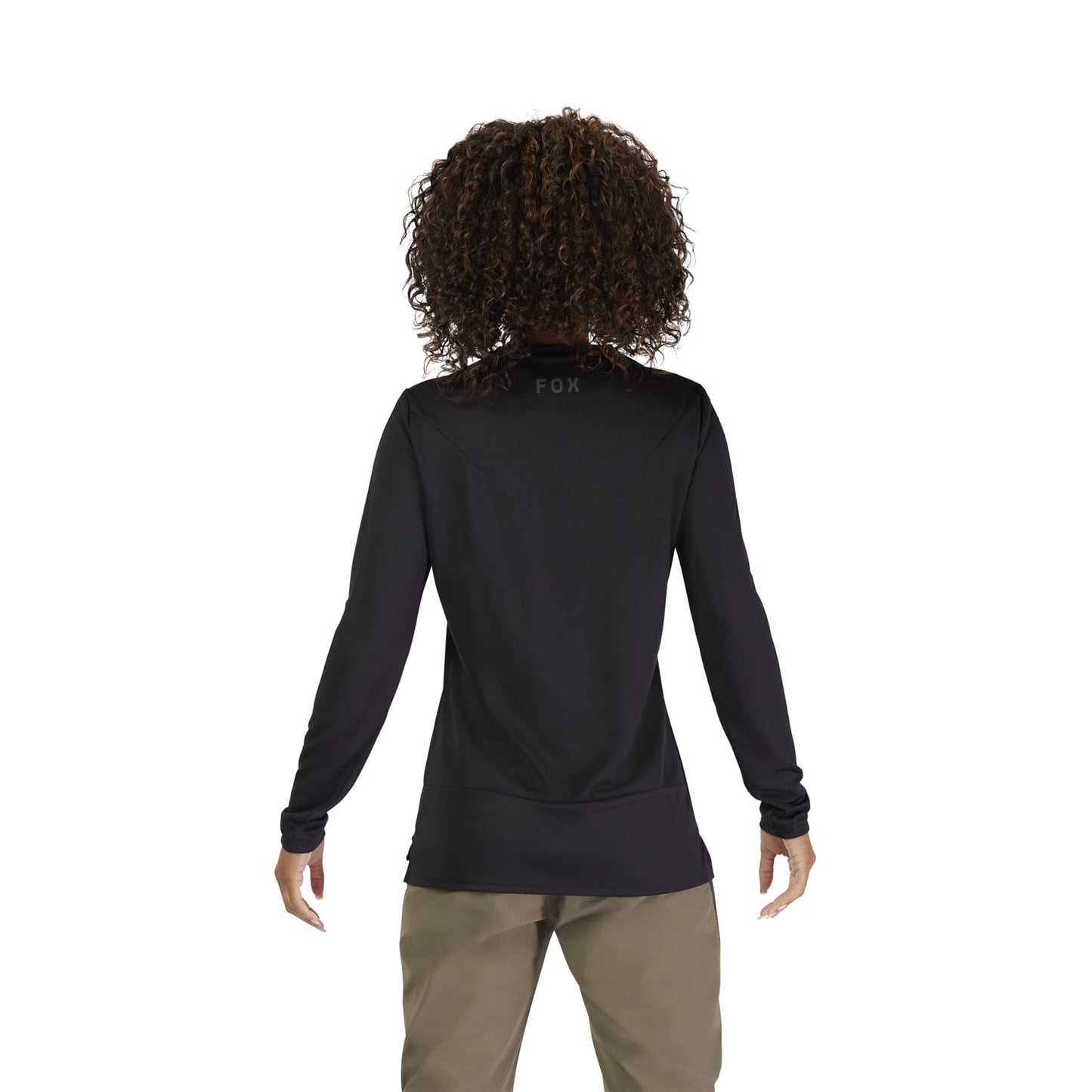 FOX RANGER HEAD Damen Trikot Langarm Schwarz 2025