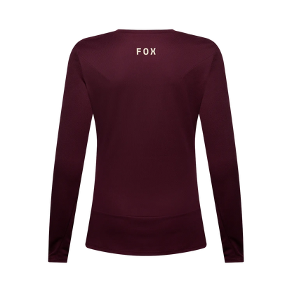 Maillot FOX RANGER FOX HEAD Femme Manches Longues Bordeaux