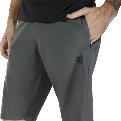 Short FOX RANGER avec Insert Gris Dark Shadow