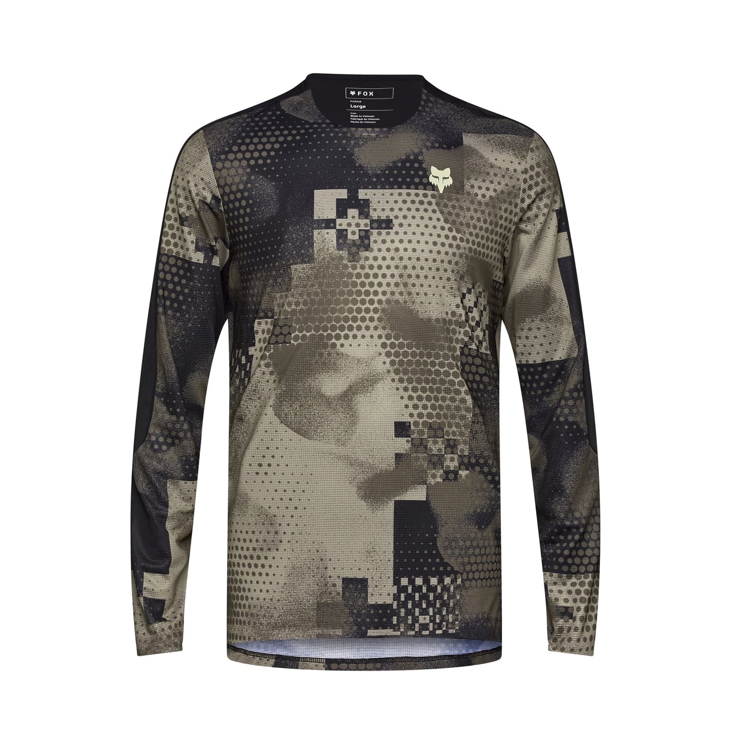 FOX FLEXAIR ASCENT PULSE Trikot Langarm Schwarz 2025