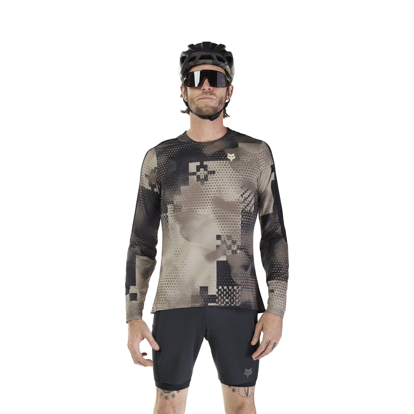 FOX FLEXAIR ASCENT PULSE Trikot Langarm Schwarz 2025