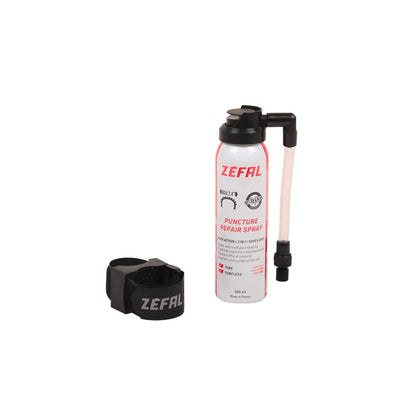 Reifenpannenspray ZEFAL REPAIR (100 ml, 2.2") + Rahmenhalterung