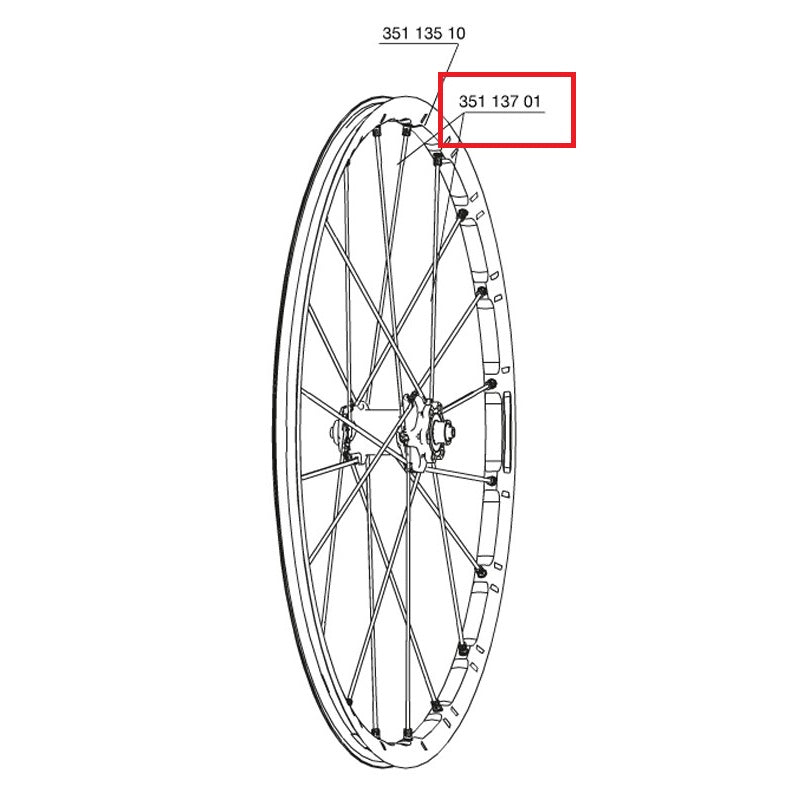 Kit 10 Rayons Av/Ar MAVIC pour CROSSMAX SLR 29" 299,5mm Écrous M7/7