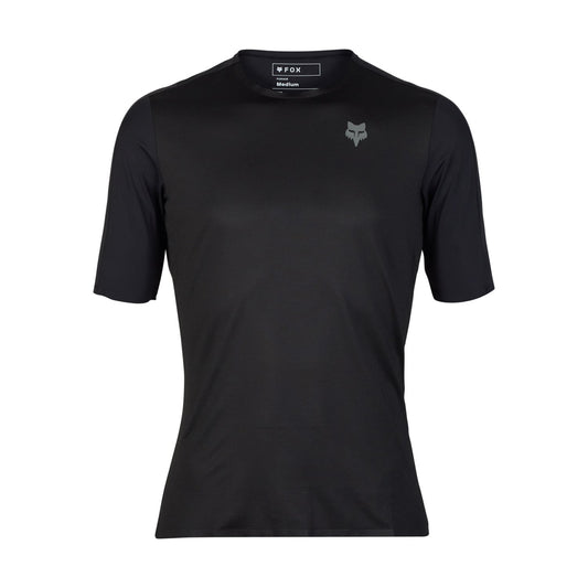 FOX FLEXAIR ASCENT Trikot Kurzarm Schwarz 2025